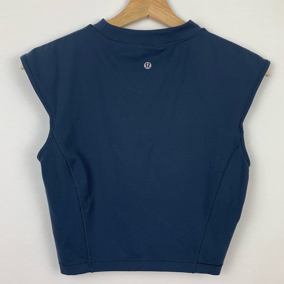 lululemon athletica Tops - Lululemon athletic navy crop